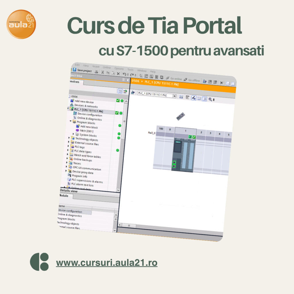Curs de tia portal avansat