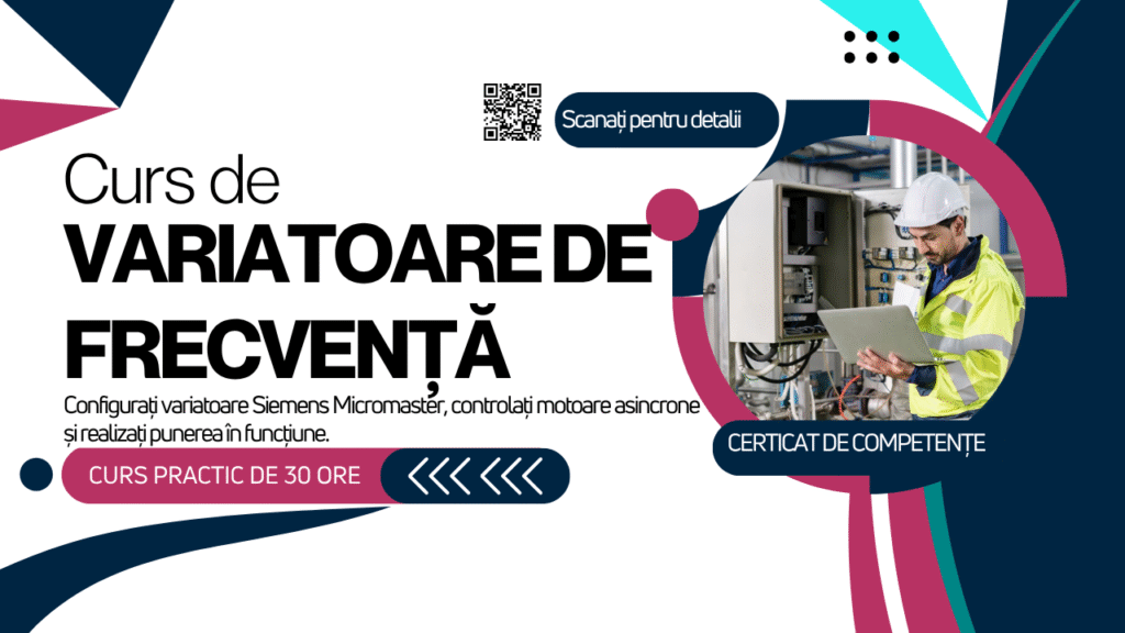 Curs de variatoare de frecventa Siemens cu STARTER