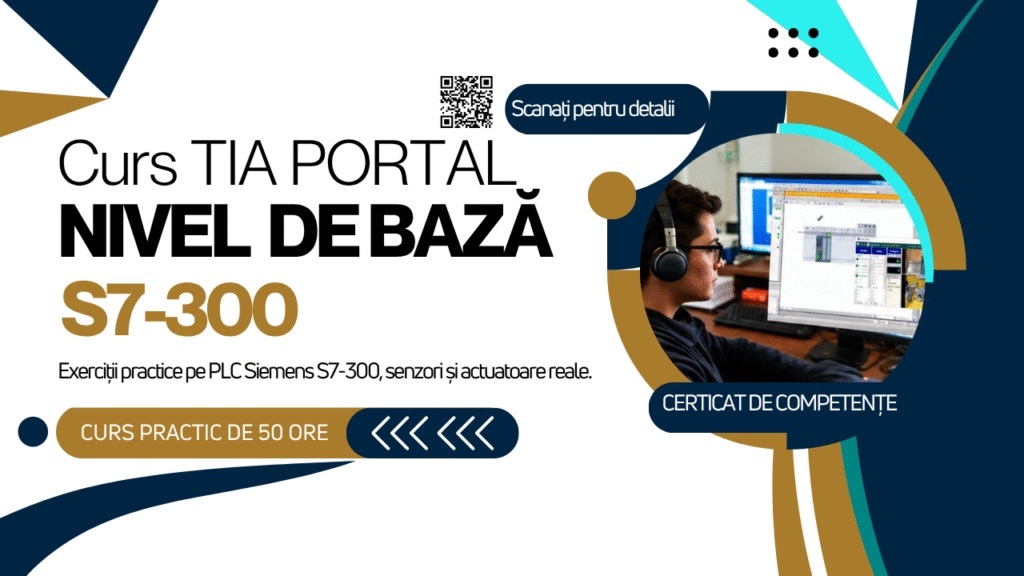 Curs practic de Tia Portal pentru incepatori Curs practic Tia Portal nivel de baza
